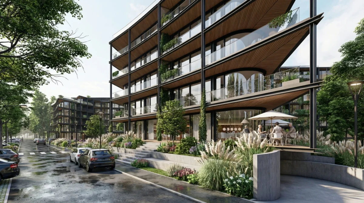 W Gdańsku deweloper postawi budynki w pierwszej linii od zatoki (FOTO: RWS Group)