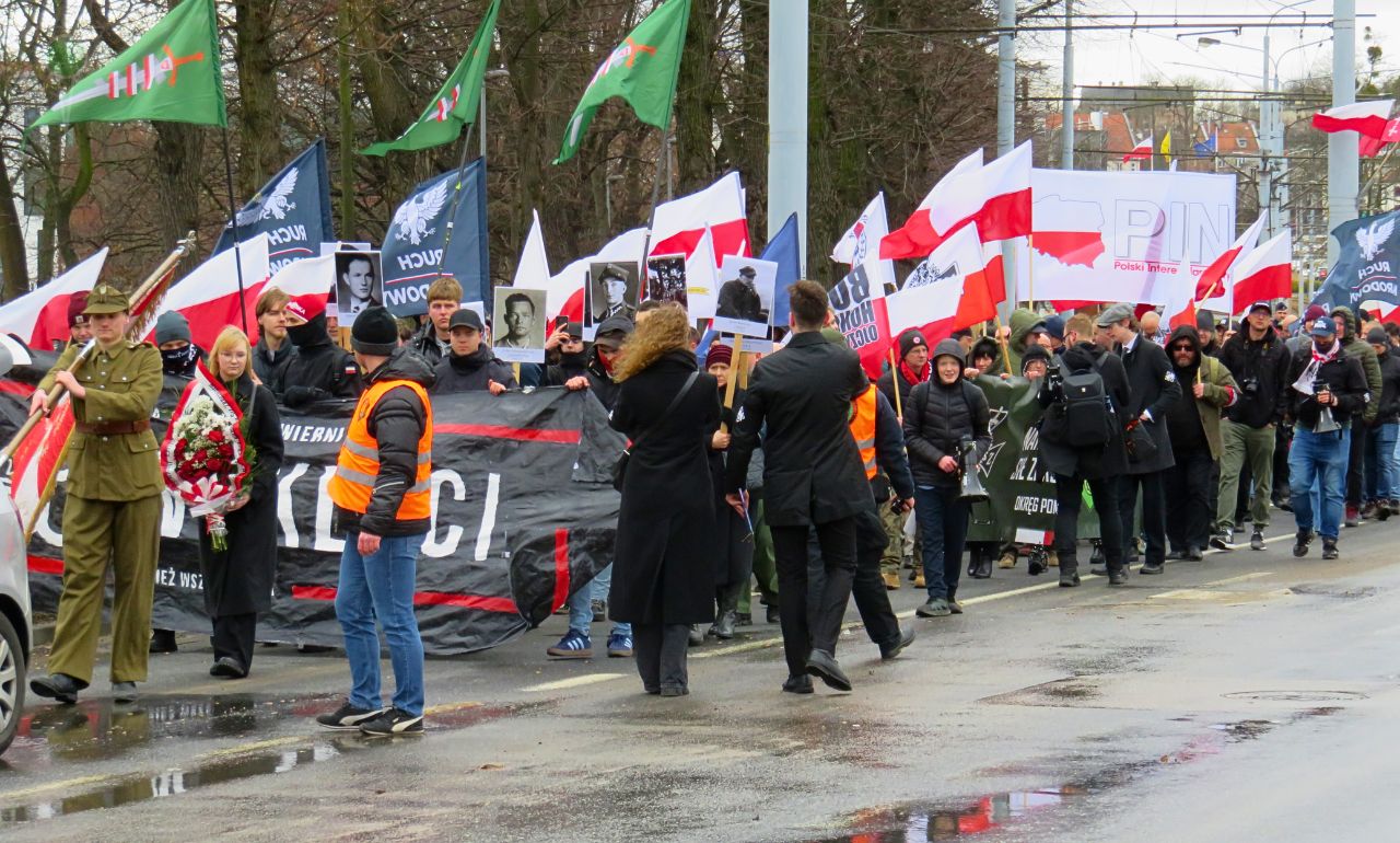 Ulicami Gdańska przeszedł V Marsz Pamięci Żołnierzy Wyklętych