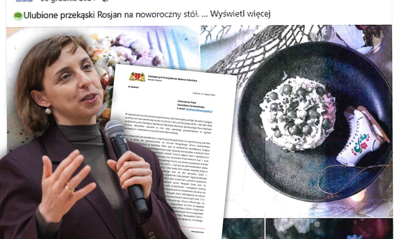 List wiceprezydent Gdańska do Krzemińskiej. Akt oskarżenia bez sądu?