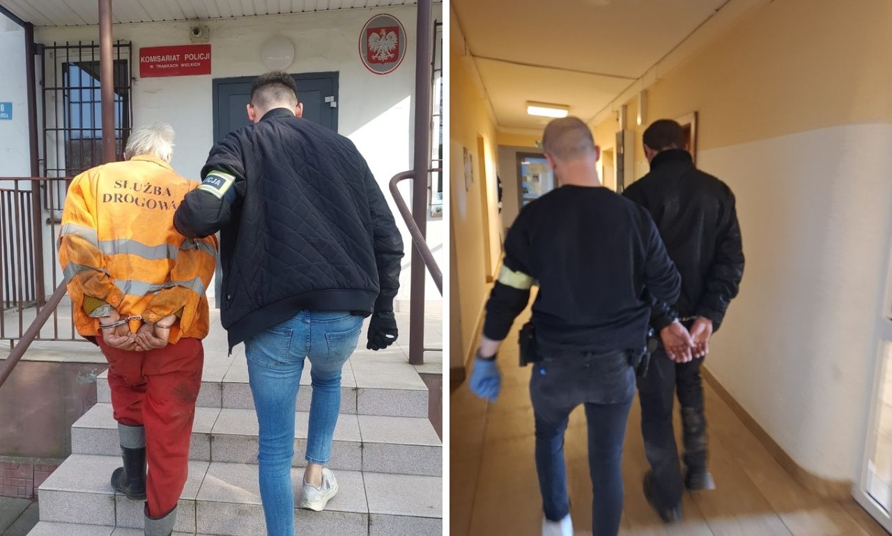 Awantura domowa w gminie Trąbki Wielki. Zatrzymano ojca i syna