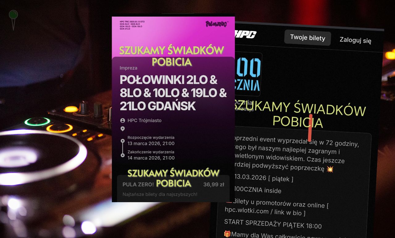 Ratownik pobity w Gdańsku. Szokujące kulisy imprezy 16+