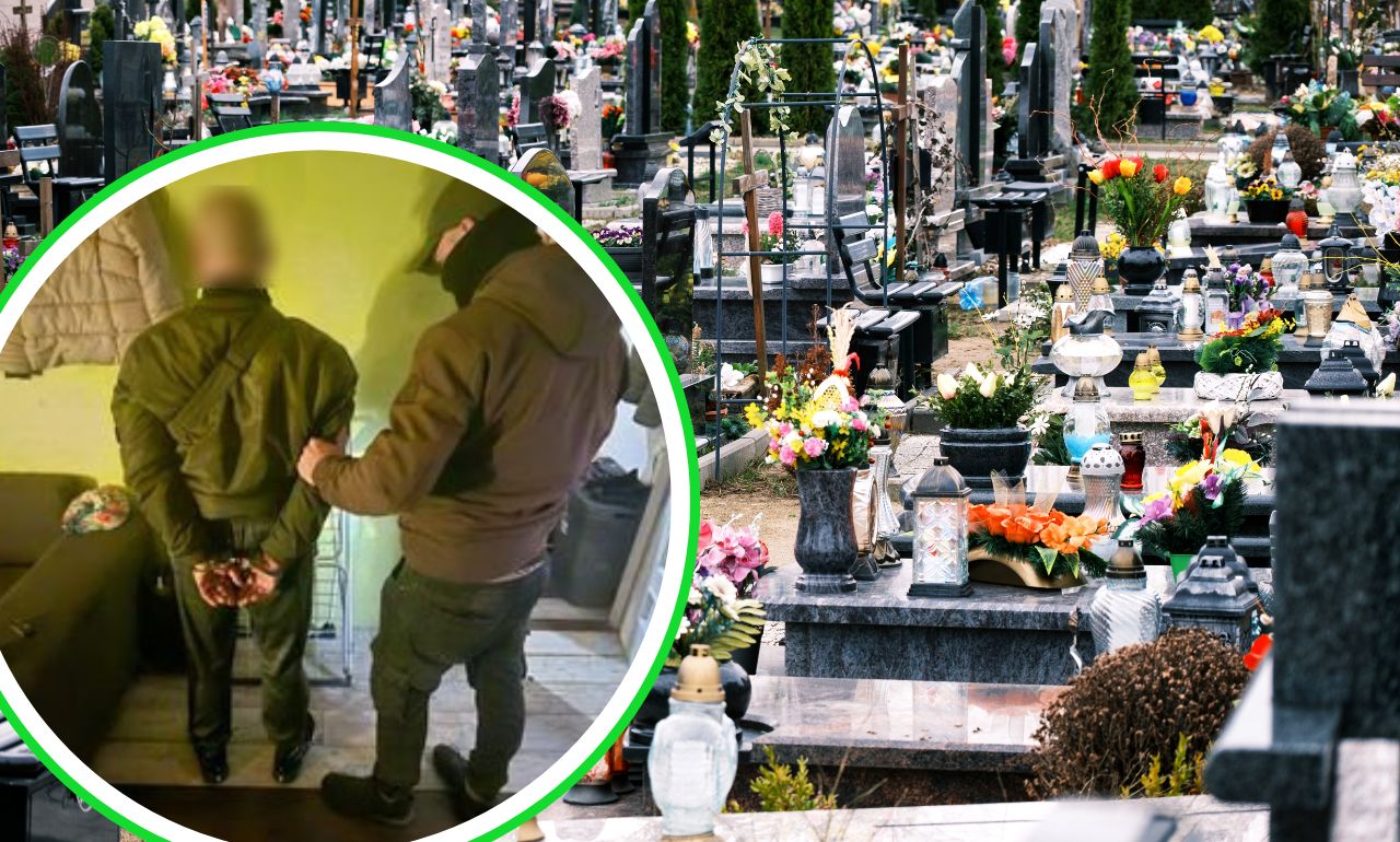 171 zniszczonych grobów pod Gdańskiem. Łupem padły metalowe ozdoby