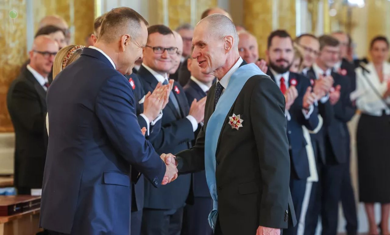 Andrzej Poczobut odebrał Order Orła Białego. Wspomniał żołnierzy Armii Krajowej