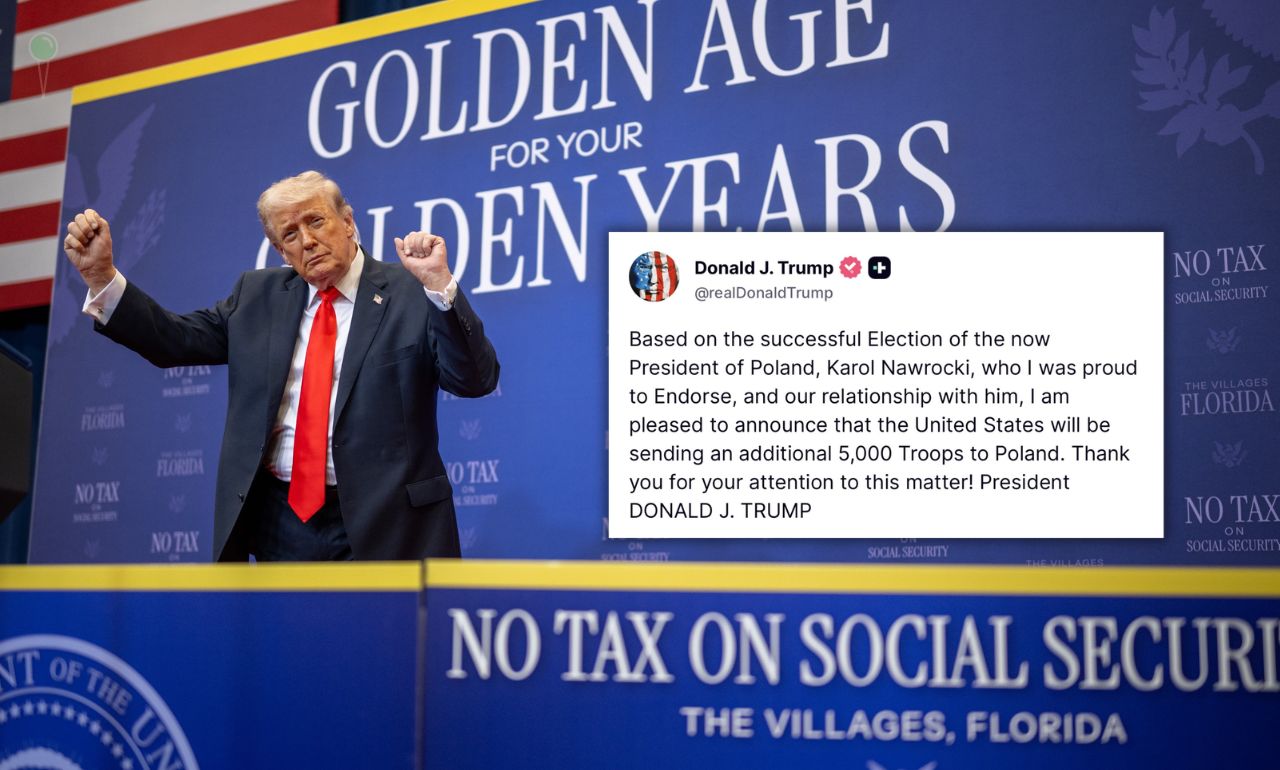 Donald Trump wyśle 5000 żołnierzy USA do Polski