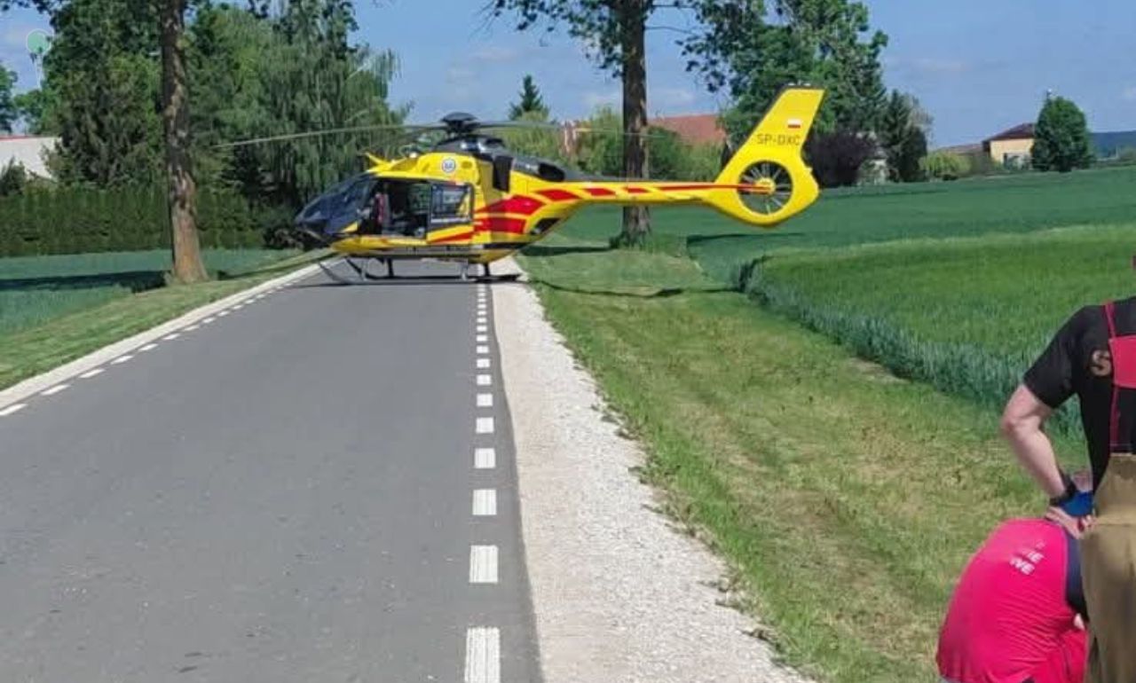 Policja szuka kierowcy po potrąceniu w Rudnikach na Powiślu