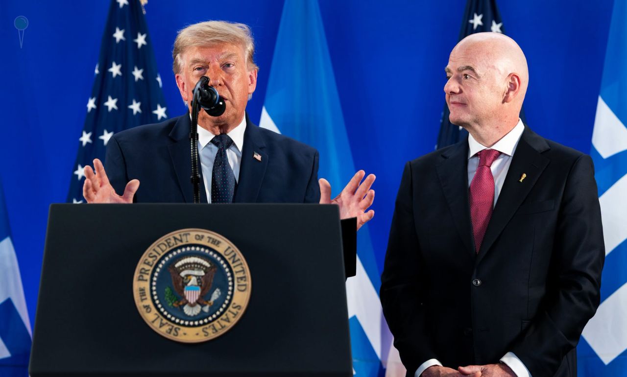 Trump gospodarzem politycznego spektaklu podczas finału mistrzostw świata