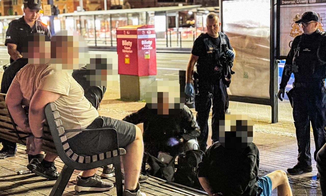 Rozbój na obywatelu Czech w centrum Gdańska. Czterech zatrzymanych