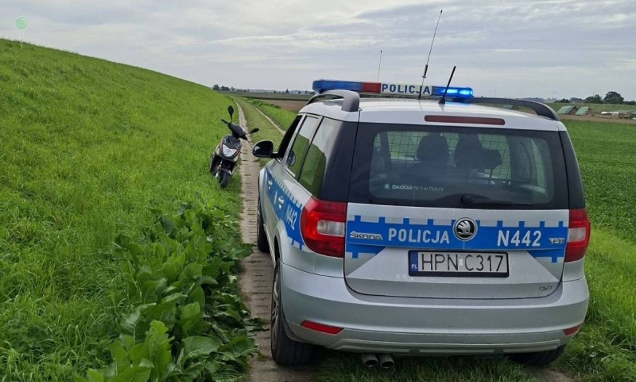 40-latek na Junaku w Pelplinie miał 3 promile