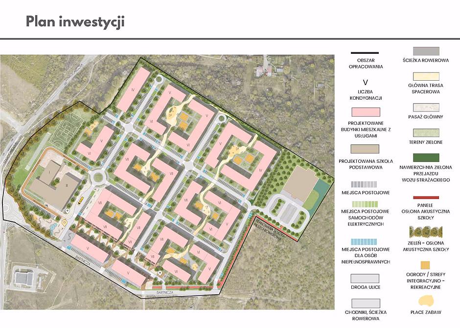 Zabudowa mleczarni w dzielnicy Maćkowy. W planach szkoła i basen (FOTO: mat. inwestora)