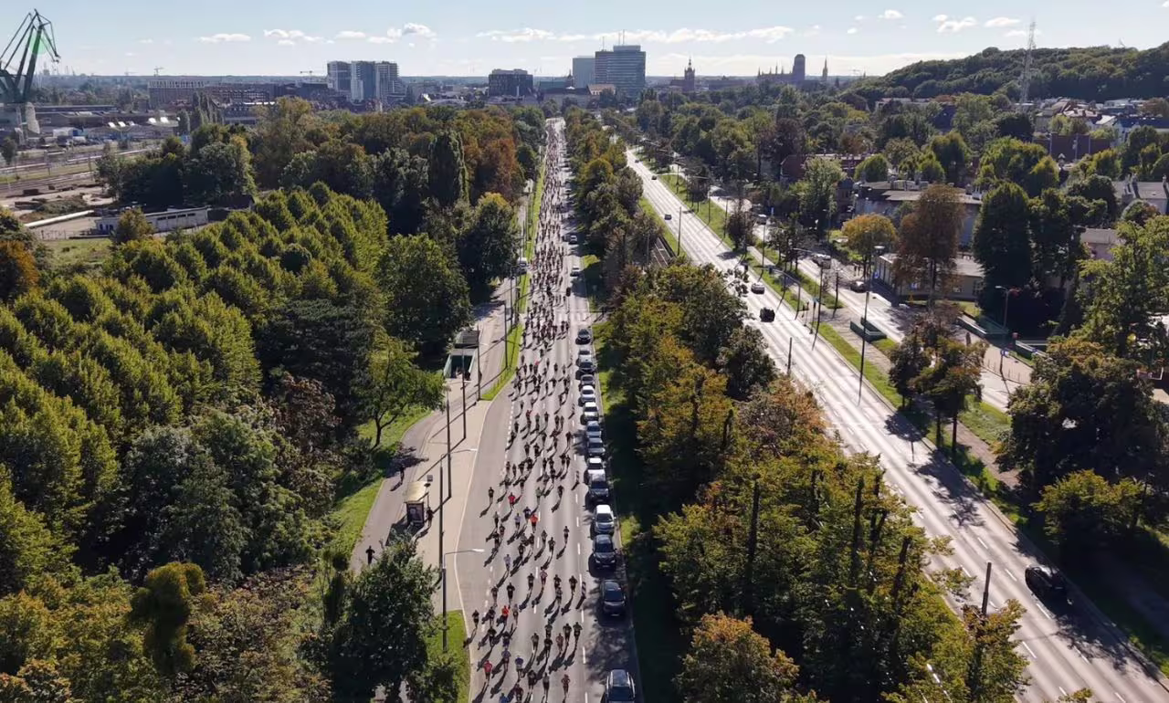 Półmaraton w Gdańsku. Zamknięte ulice i zmiany tras autobusów (FOTO: gdansk.pl)