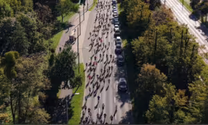 Korki podczas półmaratonu w Gdańsku. Do 15 minut w korku (FOTO: mat. organizatora)
