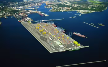Jedna oferta na budowę Portu Zewnętrznego w Gdyni (FOTO: Port Gdynia)