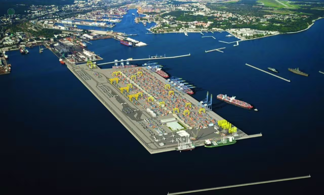 Jedna oferta na budowę Portu Zewnętrznego w Gdyni (FOTO: Port Gdynia)