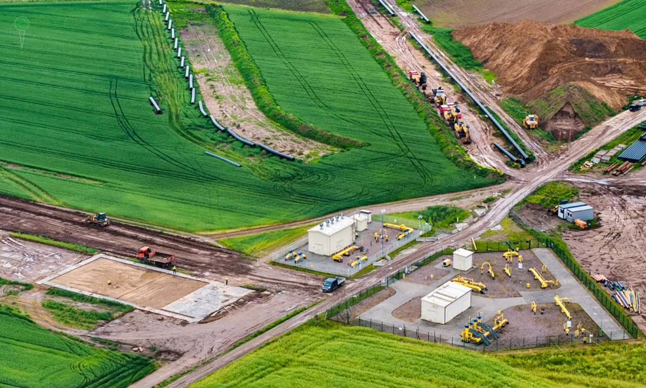 Gazociąg Gdańsk-Gustorzyn po testach. Kolejny etap programu FSRU (FOTO: Gazsystem)