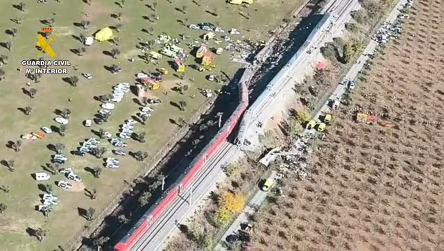 Jakie są przyczyny katastrofy kolejowej w Hiszpanii? (FOTO: Guardia Civil)