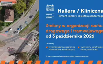 Dwa remonty w Gdańsku. Zmiany tras tramwajów i zwężenia (FOTO: GZD)