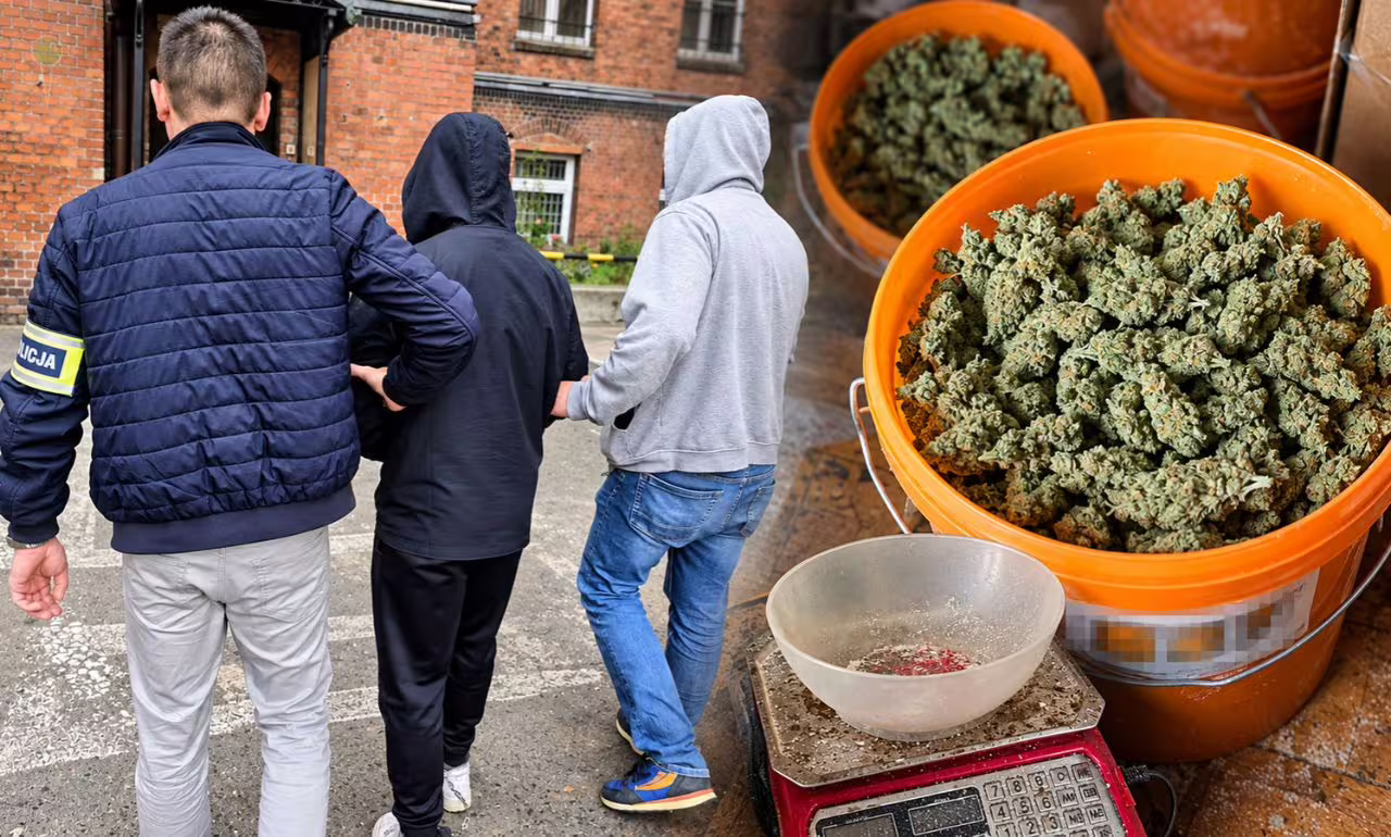 85 kilogramów narkotyków w Gdańsku. Dwaj 20-latkowie aresztowani (FOTO: KWP Gdańsk)