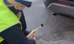„Ciche Trójmiasto”: 66 mandatów i 20 zatrzymanych dowodów rejestracyjnych (FOTO: KWP Gdańsk)