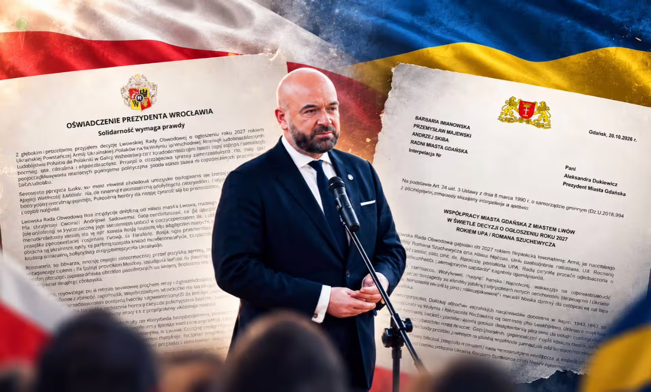 Wrocław ostro reaguje na Rok UPA. Gdańscy radni chcą decyzji Dulkiewicz (FOTO: Jacek Sutryk/FB/dokumenty)