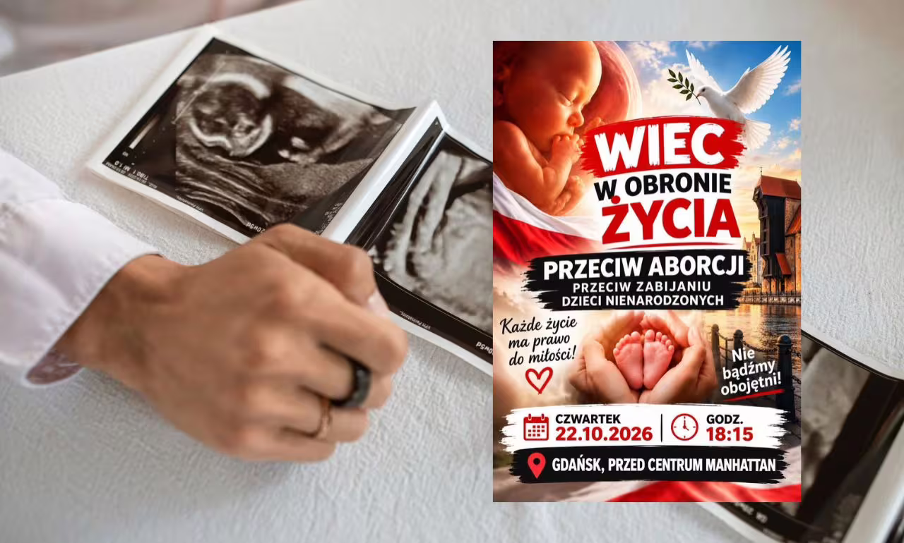 Feministki nie będą same! Przed Manhattanem szykuje się kontrmanifestacja (FOTO: canva/Konfederacja Korony Polskiej o. Gdańsk)
