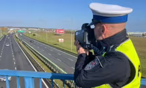 Jazda na ogonie na A1. Policja zarejestrowała cztery wykroczenia (FOTO: KPP Pruszcz Gdański)