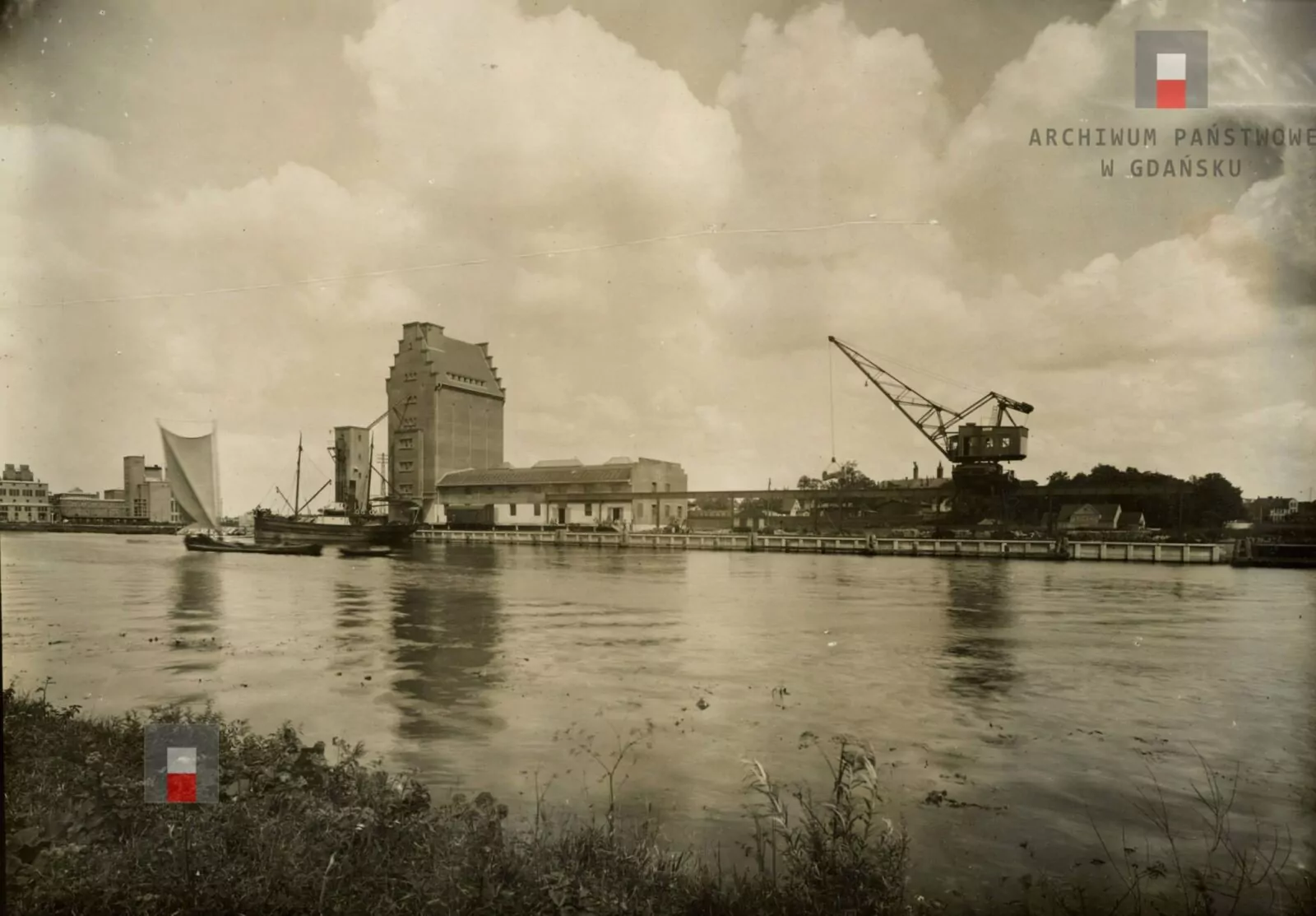Elbląski spichlerz zbożowy (FOTO: Archiwum Państwowe w Gdańsku)