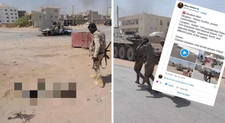 Walki w Sudanie (FOTO: Mkay Saitama)