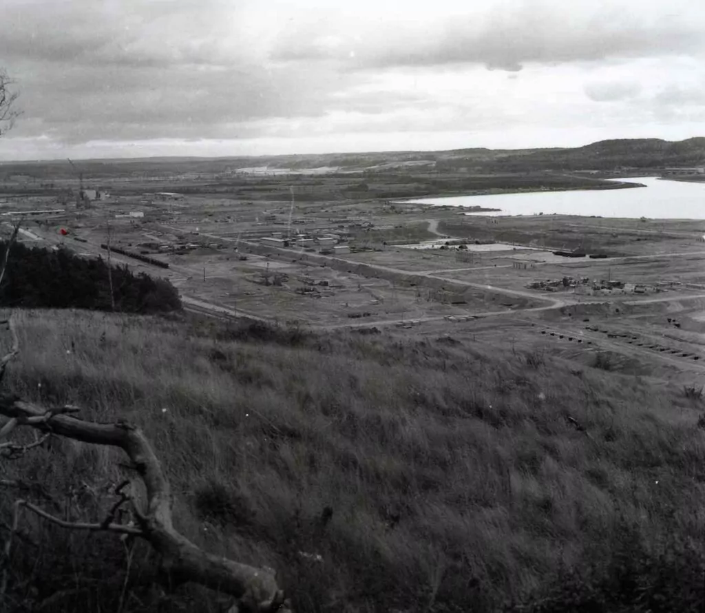Budowa elektrowni jądrowej w Żarnowcu (FOTO: Archiwum Państwowe w Gdańsku)