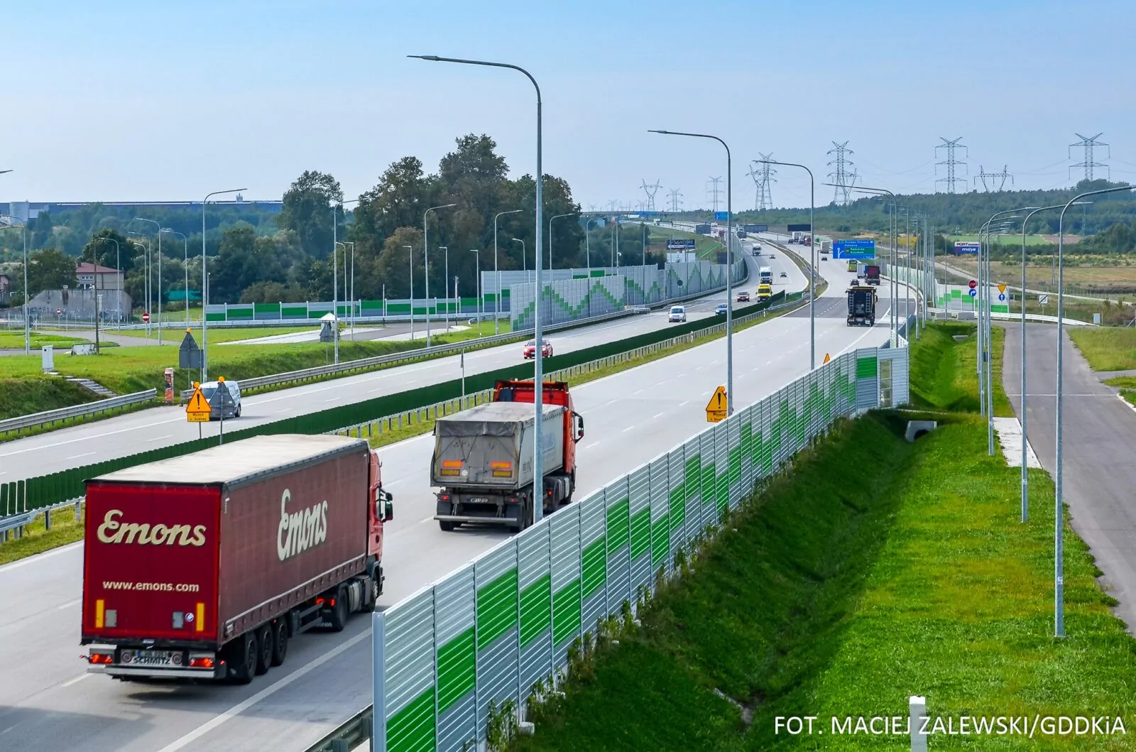 Autostrada A1 - odc. Piotrków Trybunalski - Kamieńsk (FOTO: GDDKIA)