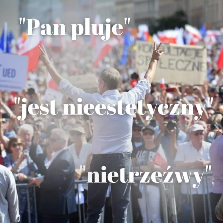 . "Pan pluje", "jest nieestetyczny", "po alkoholu". Dlaczego PiS przegrał wybory?Facebook/Donald Tusk