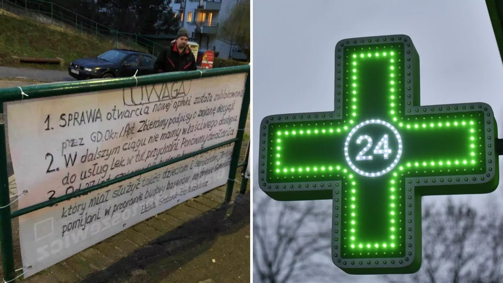 Tysiące mieszkańców Gdańska bez dostępu do apteki (fot. czytelnik/wbijamszpile.pl/canva.com)