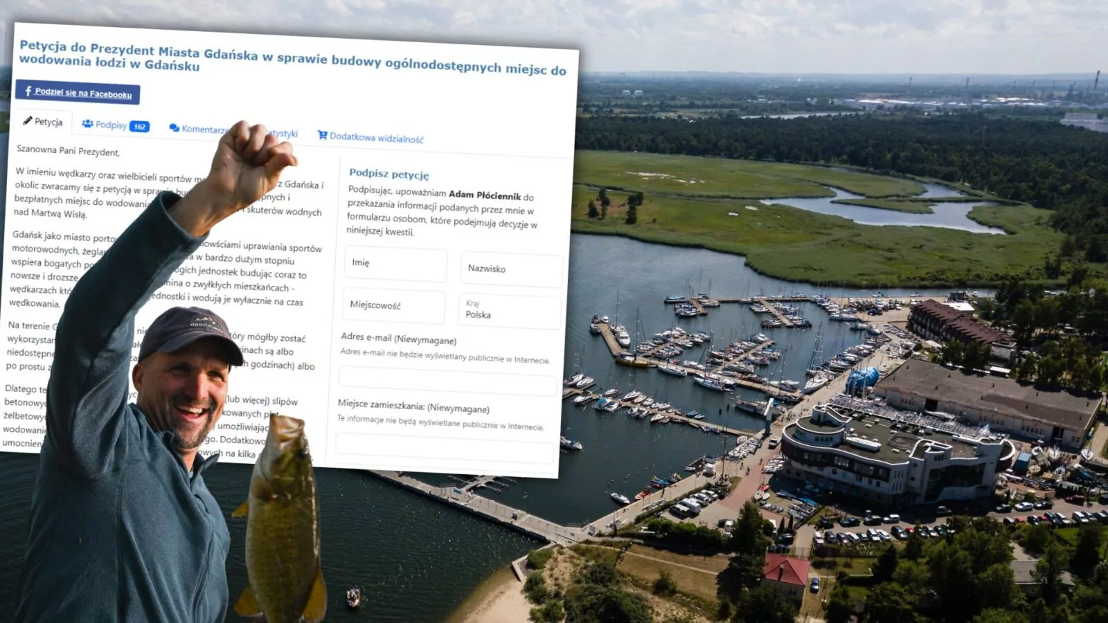 Wędkarze i miłośnicy sportów wodnych walczą o dostęp do Wisły (FOTO: canva.com)