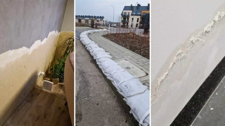 Zdradzeni przez dewelopera i miasto Gdańsk. Żyją w wilgoci (FOTO: Przemysław Majewski/radny PiS)