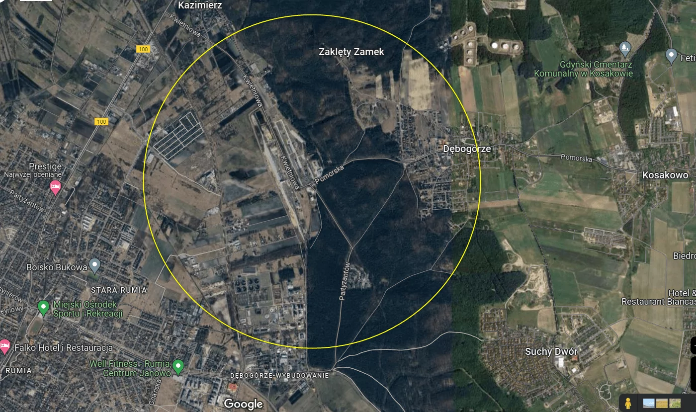 Ewakuacja pod Kosakowem. Usuwanie niewybuchu z II Wojny Światowej (FOTO: Gmina Kosakowo)