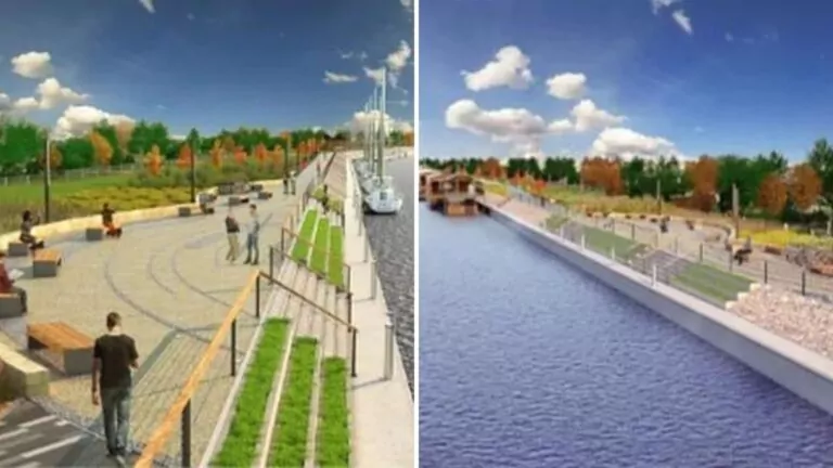 Bulwar nad Martwą Wisłą w gdańskiej dzielnicy Stogi (FOTO: BRG)