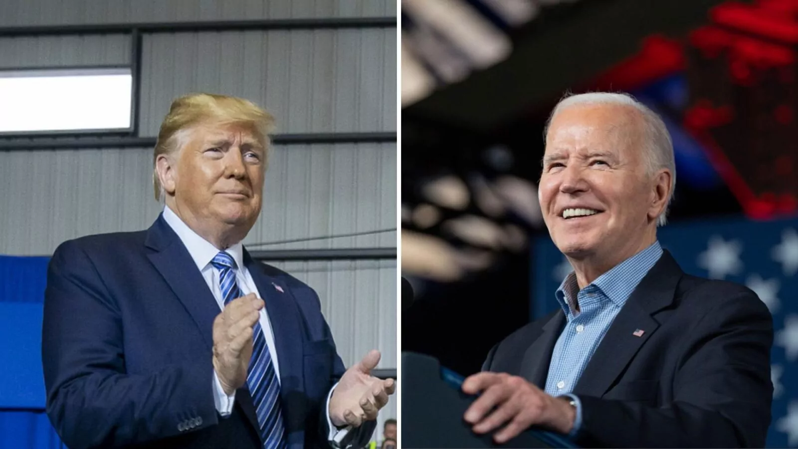 Sondaż prezydencki w USA. Joe Biden ma powody do zadowolenia (FOTO: Donald Trump/Joe Biden/Facebook.com)