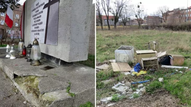 Smutny obraz na terenach klubu Gedania w Gdańsku (FOTO: wbijamszpile.pl)