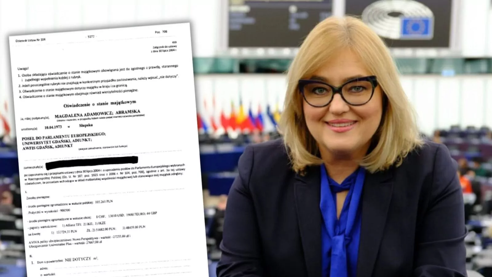 Tak powiększyła swój majątek Magdalena Adamowicz (FOTO: Facebook.com/Magdalena Adamowicz)
