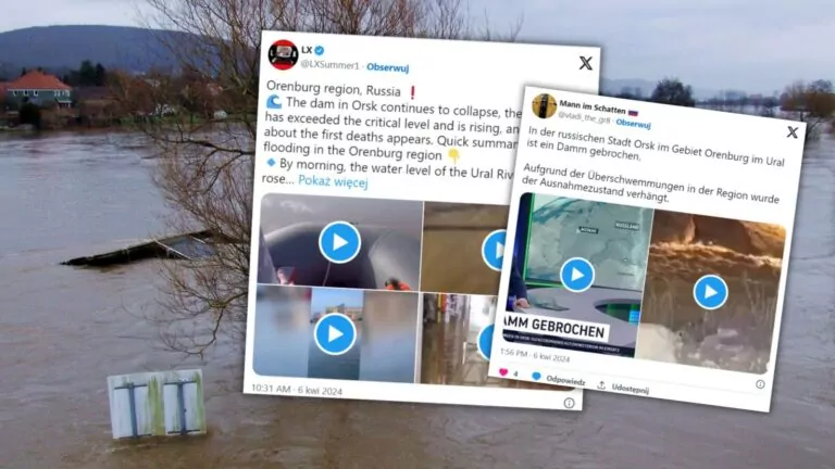 Powódź na Uralu. Pod wodą znalazło się 2,5 tys. domów (FOTO: canva.com/X)