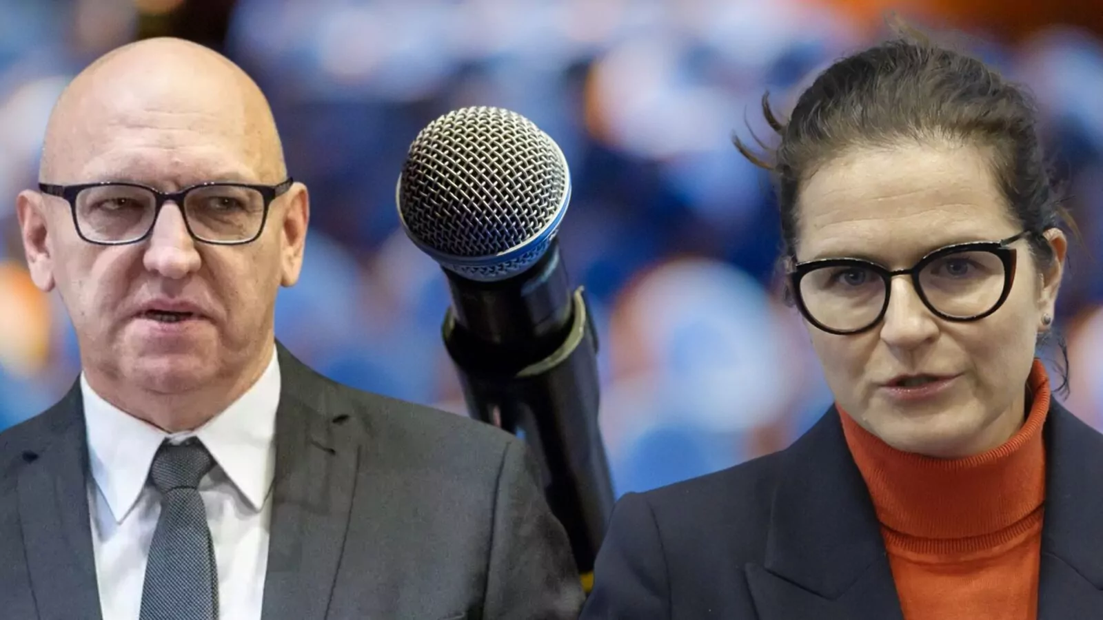 Mare Wałuszko (z lewej) i Aleksandra Dulkiewicz (z prawej) (FOTO: Piotr Wittman/ www.gdansk.pl)