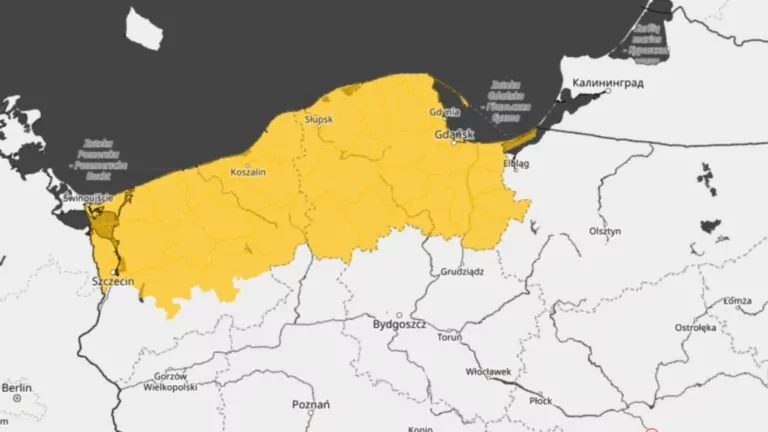 Ostrzeżenie o silnym wietrze na Pomorzu (FOTO: canva.com)