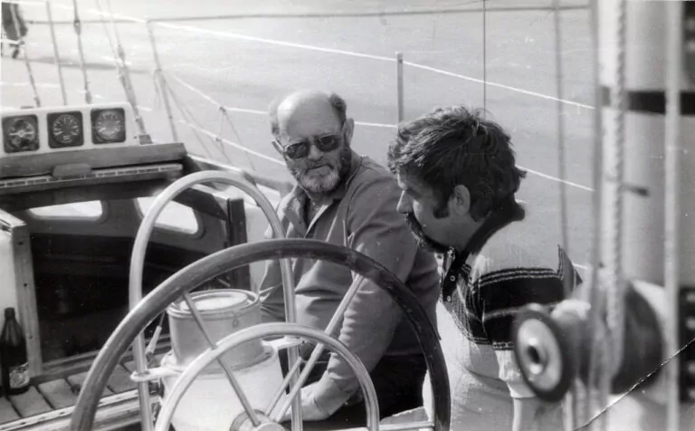 Henryk Jaskuła. Pierwszy Polak, który samotnie opłyną ziemię (FOTO: archiwum Jerzego Kordeckiego)