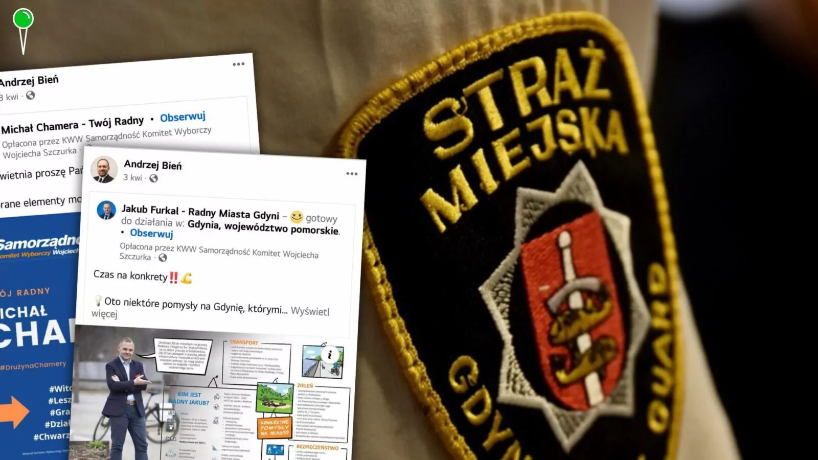 Komendant Straży Miejskiej w Gdyni posądzony o agitację polityczną (FOTO: gdynia.pl)