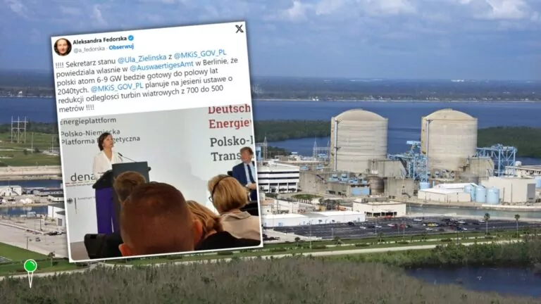 Polski atom opóźniony. Szokujące słowa Zielińskiej w Niemczech (FOTO: canva.com/X)