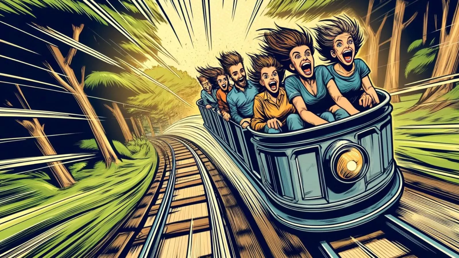 Przygoda na drezynach w Łapinie. Wspaniałe przeżycie na łonie natury (FOTO: canva.com)