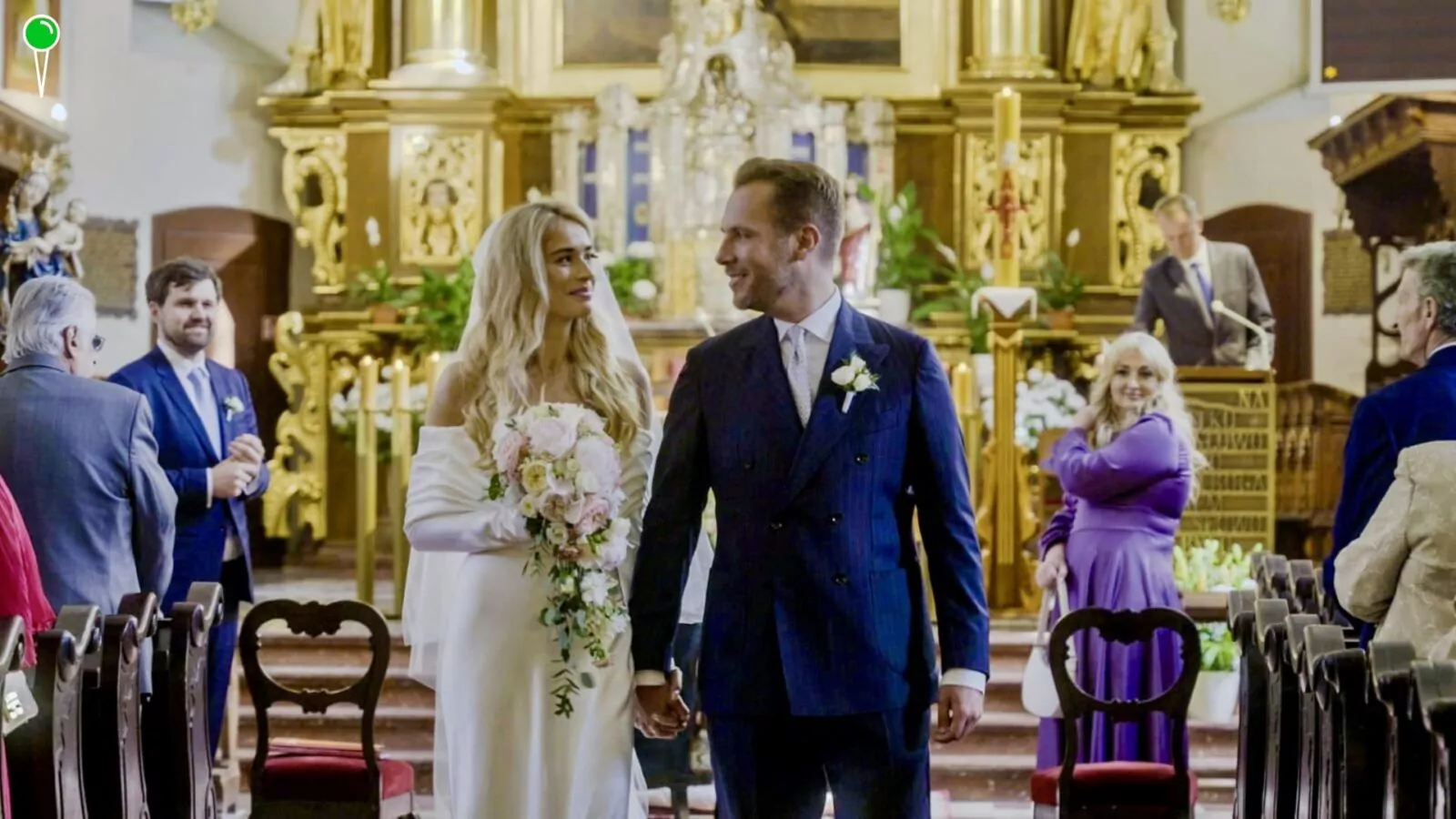 Jan Kanthak i Angelika Lipa pobrali się. Ślub w Kazimierzu Dolnym (FOTO: Jan Kanthak/X)