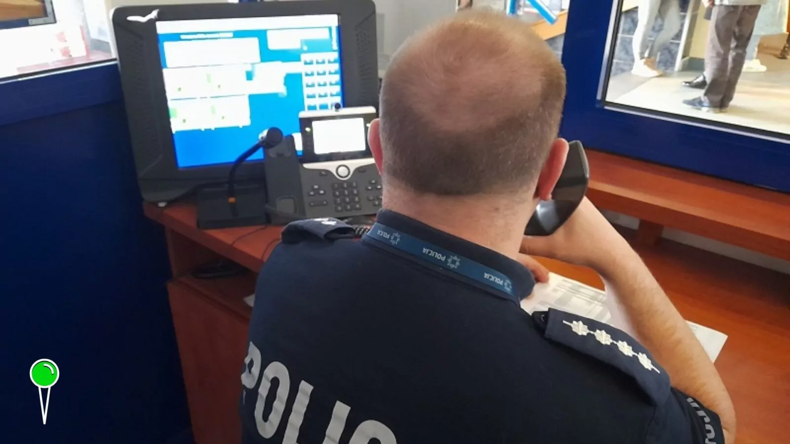 Pijany blokował numer alarmowy 112. "Ukąsił mnie kleszcz" (FOTO: KPP Lębork)