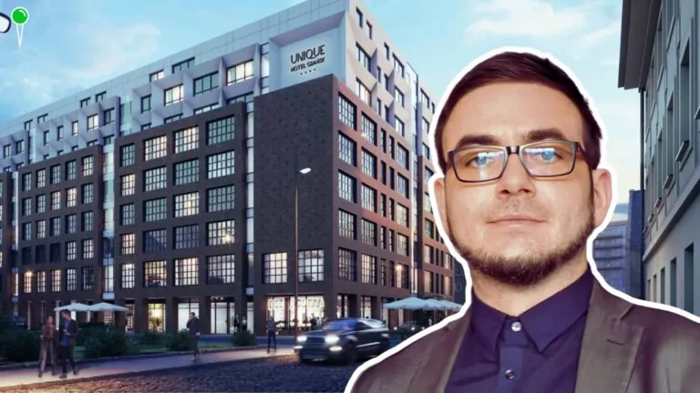 Nowy hotel na Wyspie Spichrzów. Zdaniem Pawła Mrozka może budzić odrazę. (FOTO: mat.inwestora)