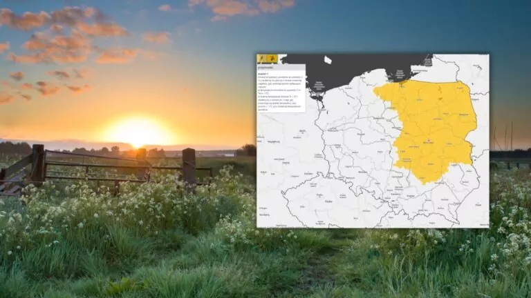 Ostrzeżenie dla Pomorza. W nocy będą przymrozki (FOTO: canva,com/IMGW)