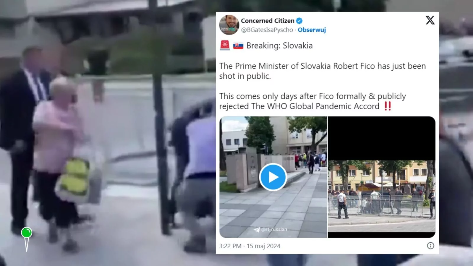 Premier Słowacji Robert Fico postrzelony na posiedzeniu rządu (FOTO X)